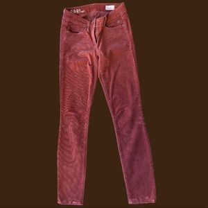 Red Corduroy pant